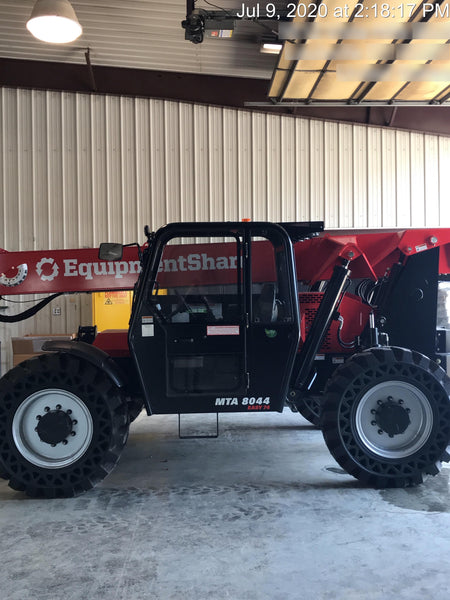 2020 Manitou MTA8044 Cab/Heat/Air, Solid Tires, Work Lights, Beacon, Aux Hydraulics, Back up Alarm, Lifting Eye, Mirrors, ES Keypad