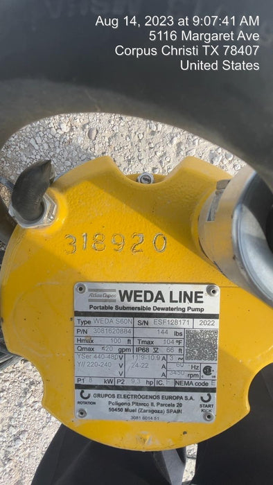 2023 ATLAS COPCO S60 N