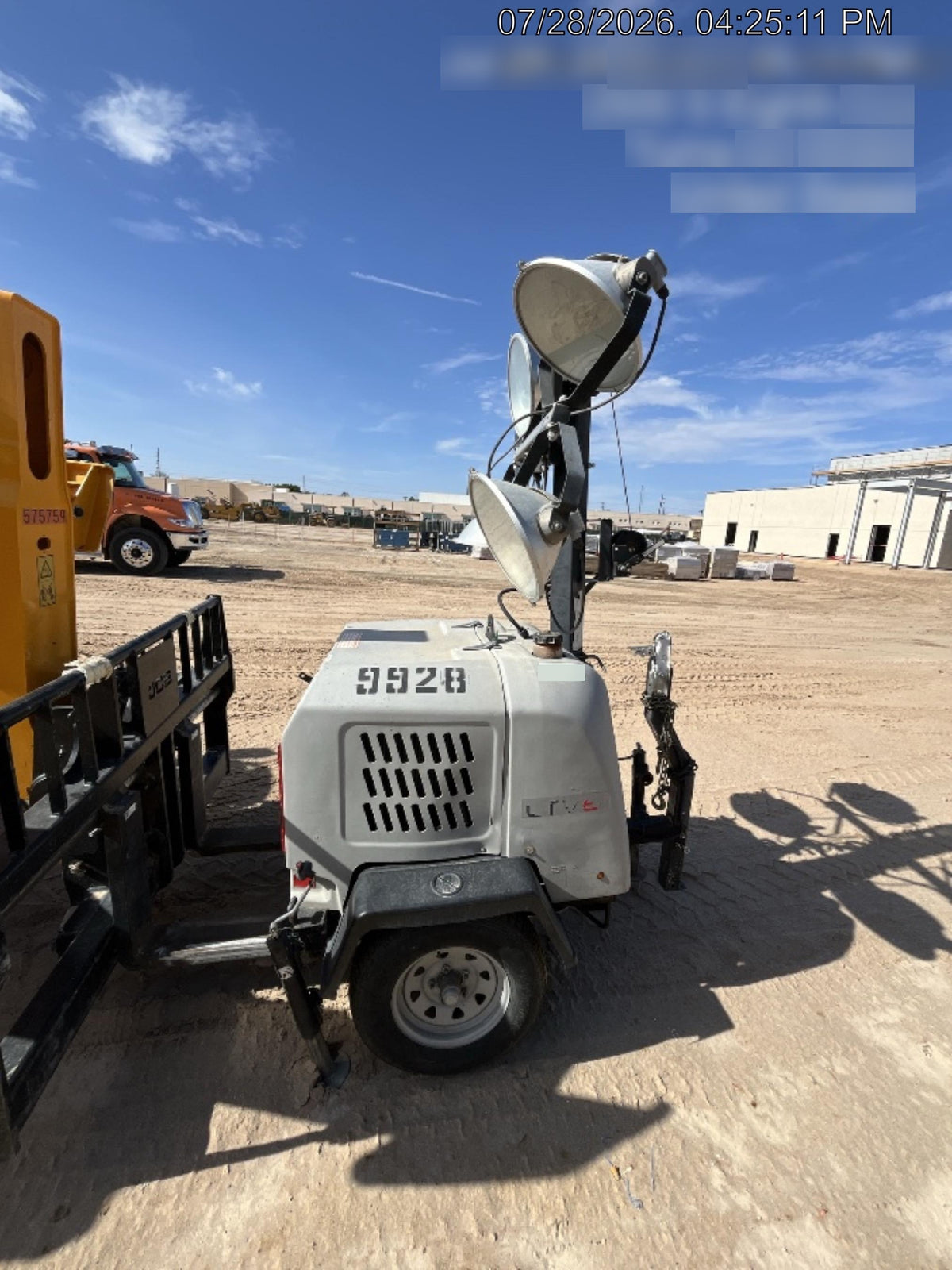 Wacker Neuson LTV6K-MH Wacker Neuson LTV6K Towable Light Tower