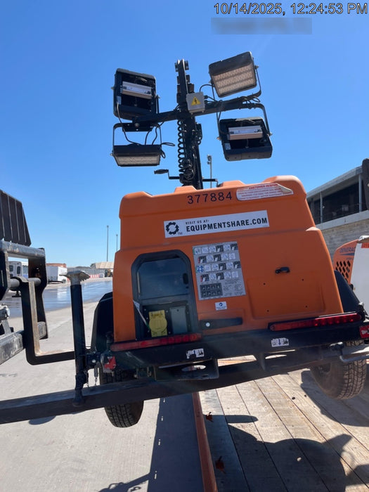 2023 Generac MLT2 Diesel, Flex Switch 120V Input, Powerzone Controller, 
(4) 320W LED Lights, 4kW Generator, 39.9 Gal Fuel Tank, 2" Ball, T3