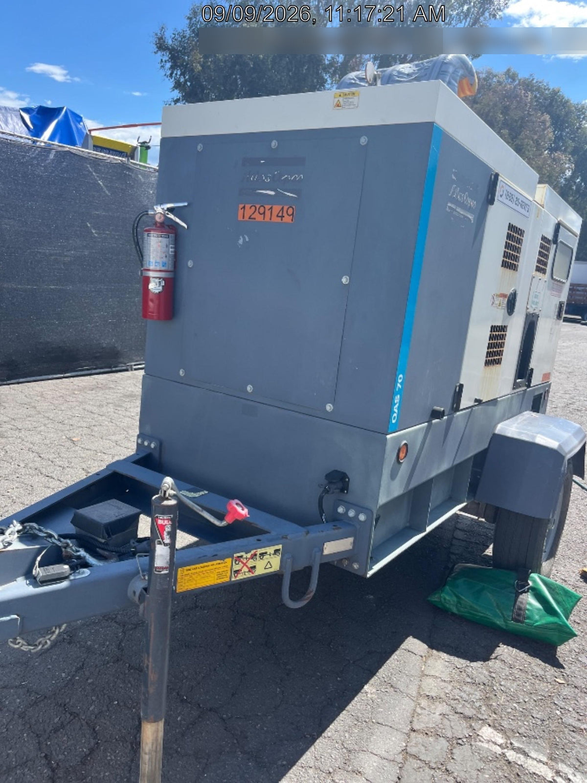2020 ATLAS COPCO QAS 70