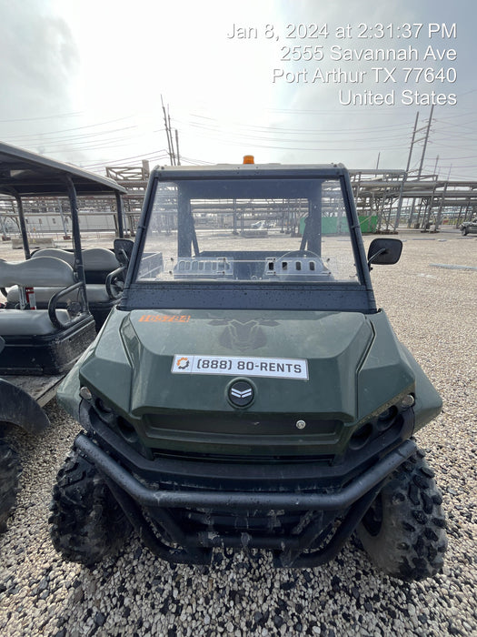 2021 Yanmar YU1000 Canopy, Steel Wheel, Poly WindShield, Beacon, Backup Alarm