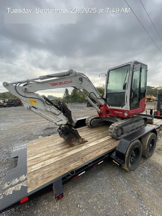 2020 Takeuchi TB235-2CR Cab/Heat/Air, Rubber Tracks, Manual TAG QC