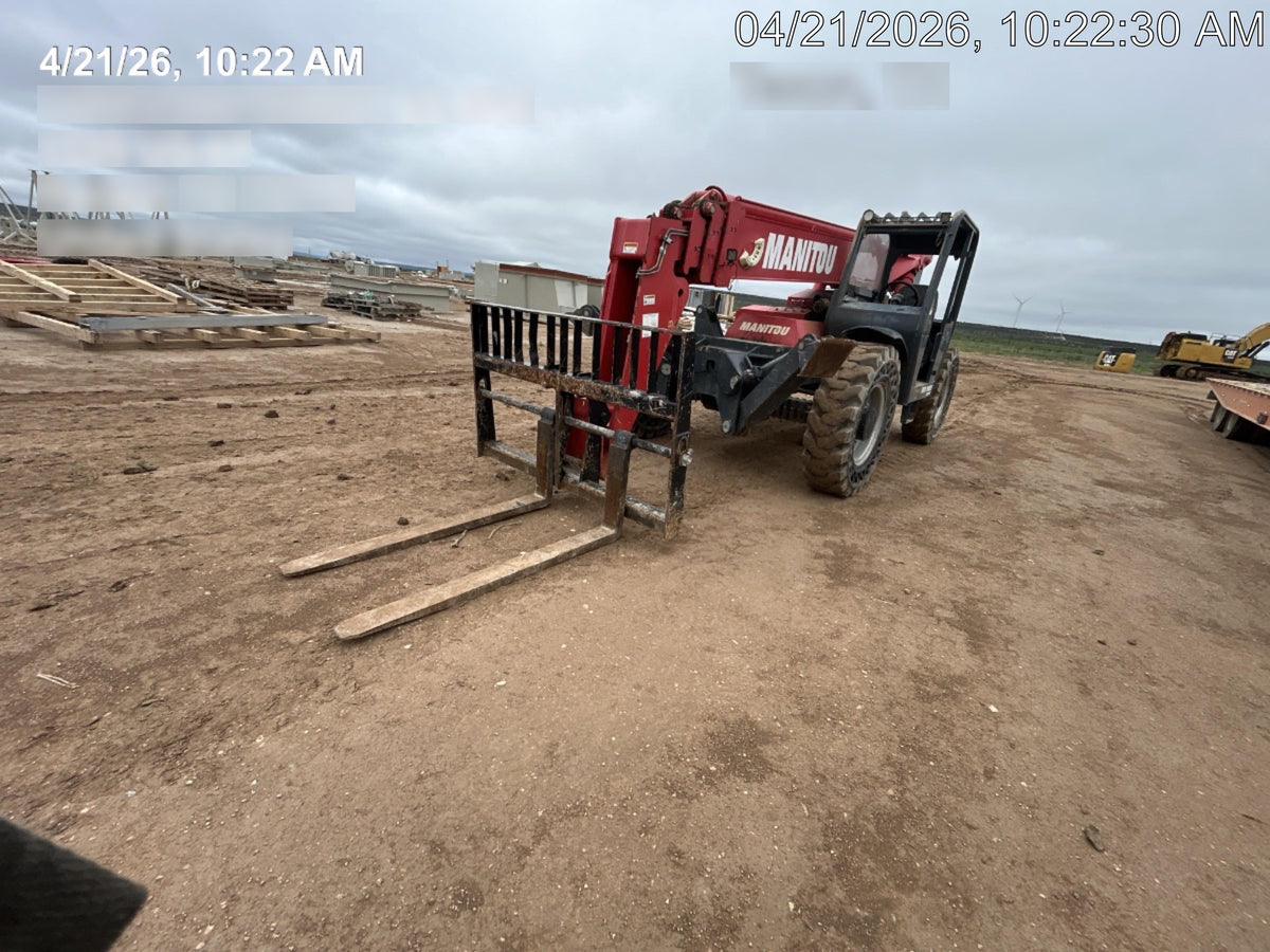2019 Manitou MTA10055 MTA10055 - 120 HP T4, Canopy, Worklights/Strobe, Beacon, 66" Carriage, 60" Forks, Solid Tires, Lift Hook, Aux Hydraulics