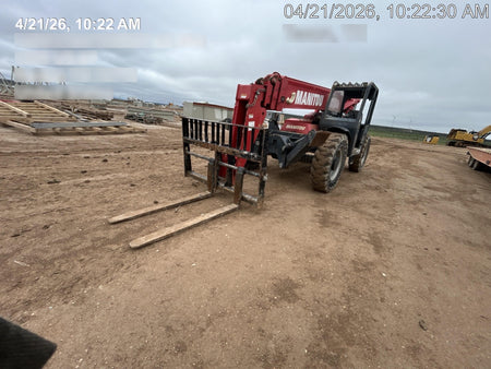 2019 Manitou MTA10055 MTA10055 - 120 HP T4, Canopy, Worklights/Strobe, Beacon, 66" Carriage, 60" Forks, Solid Tires, Lift Hook, Aux Hydraulics