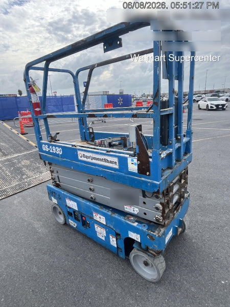 2018 Genie GS-1930 Genie GS-1930 Scissor Lift w/Standard Options