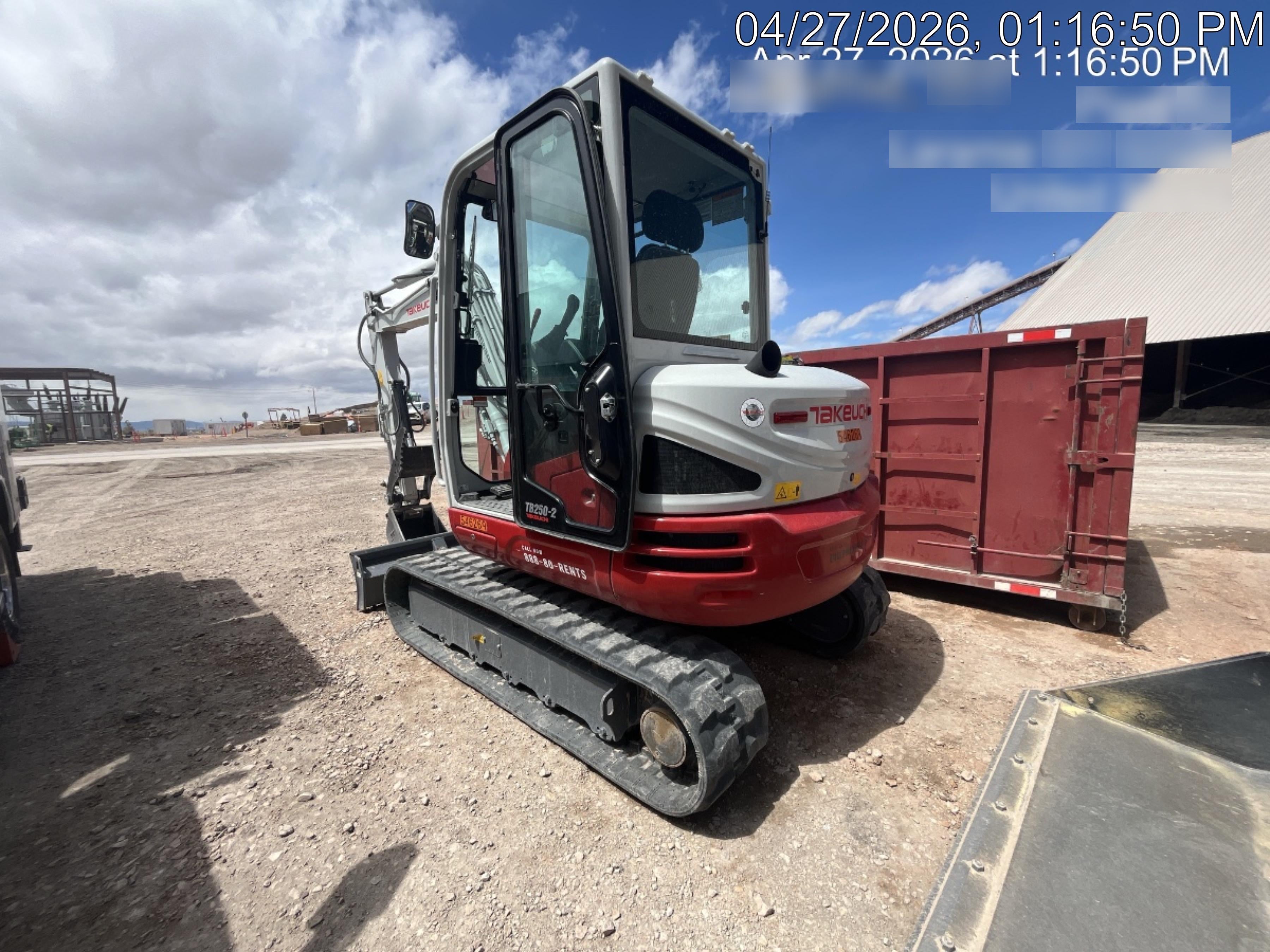 2025 TAKEUCHI TB250-2CR