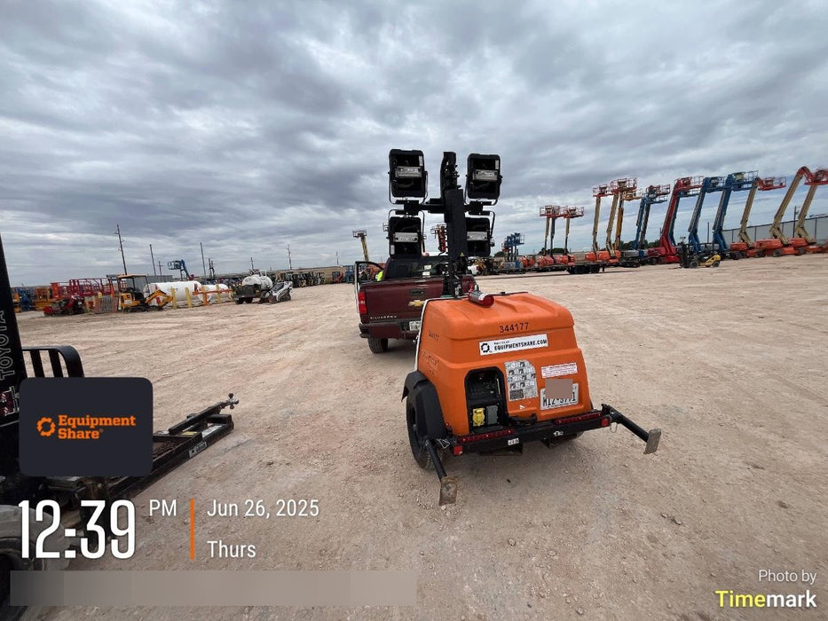 2023 Generac MLT2 Diesel, Flex Switch 120V Input, Powerzone Controller, (4) 320W LED Lights, 4kW Generator, 39.9 Gal Fuel Tank, 2" Ball, T3