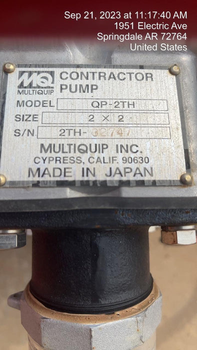 2023 MULTIQUIP QP2TH
