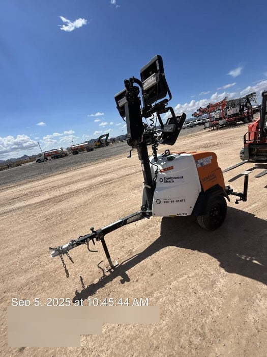 2023 Generac MLT2 Diesel, Flex Switch 120V Input, Powerzone Controller, 
(4) 320W LED Lights, 4kW Generator, 39.9 Gal Fuel Tank, 2" Ball, T3