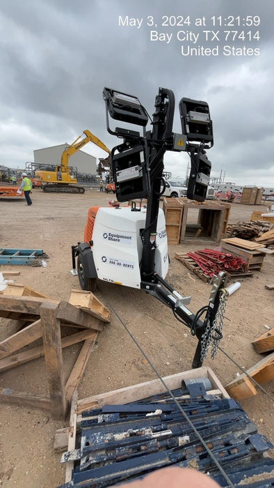 2024 Generac MLT2 Diesel, Flex Switch 120V Input, Powerzone Controller, 
(4) 320W LED Lights, 4kW Generator, 39.9 Gal Fuel Tank, 2" Ball, T3