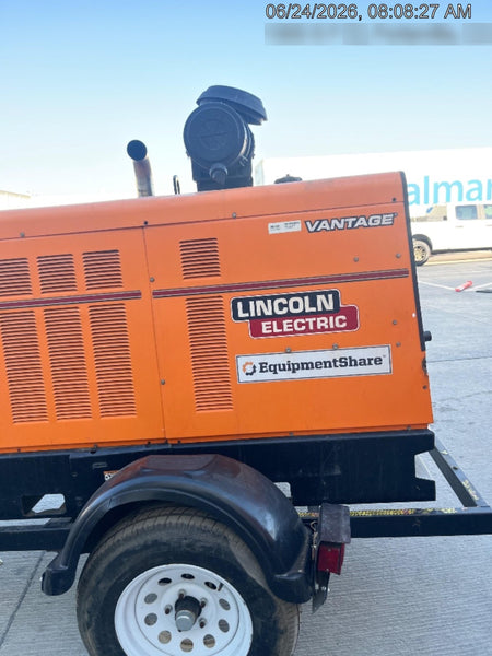 2021 Lincoln Electric Vantage 549X Ready Pak 3, ORANGE (includes trailer, cable rack, fender light kit)