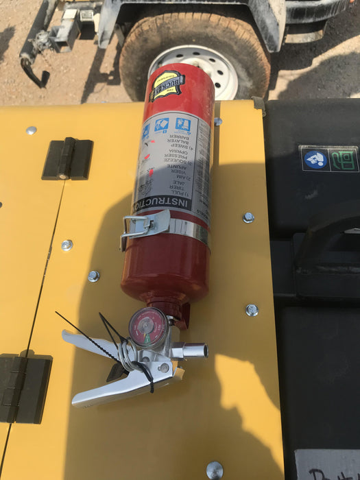 2022 Allmand NLV3GR (4) LED Light Fixture 350W, 23' Vertical Mast, 3kW Prime, Towable, Deep Sea L401, Leveling Jacks, Yanmar T4F 5.8hp