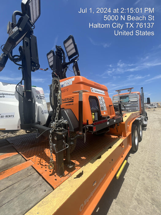 2024 Generac MLT2 Diesel, Flex Switch 120V Input, Powerzone Controller, 
(4) 320W LED Lights, 4kW Generator, 39.9 Gal Fuel Tank, 2" Ball, T3