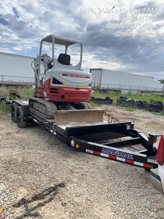 2024 LOADTRAIL Tilt-Deck Rental Trailer