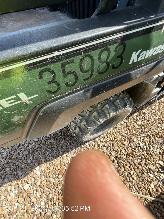 2019 Kawasaki Mule PRO-DXT Movement Alarm, Beacon, Hard Top, ES Track Hardware