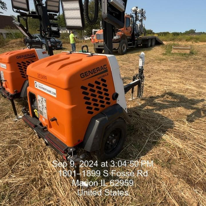 2023 Generac MLT2 Diesel, Flex Switch 120V Input, Powerzone Controller, (4) 320W LED Lights, 4kW Generator, 39.9 Gal Fuel Tank, 2" Ball, T3
