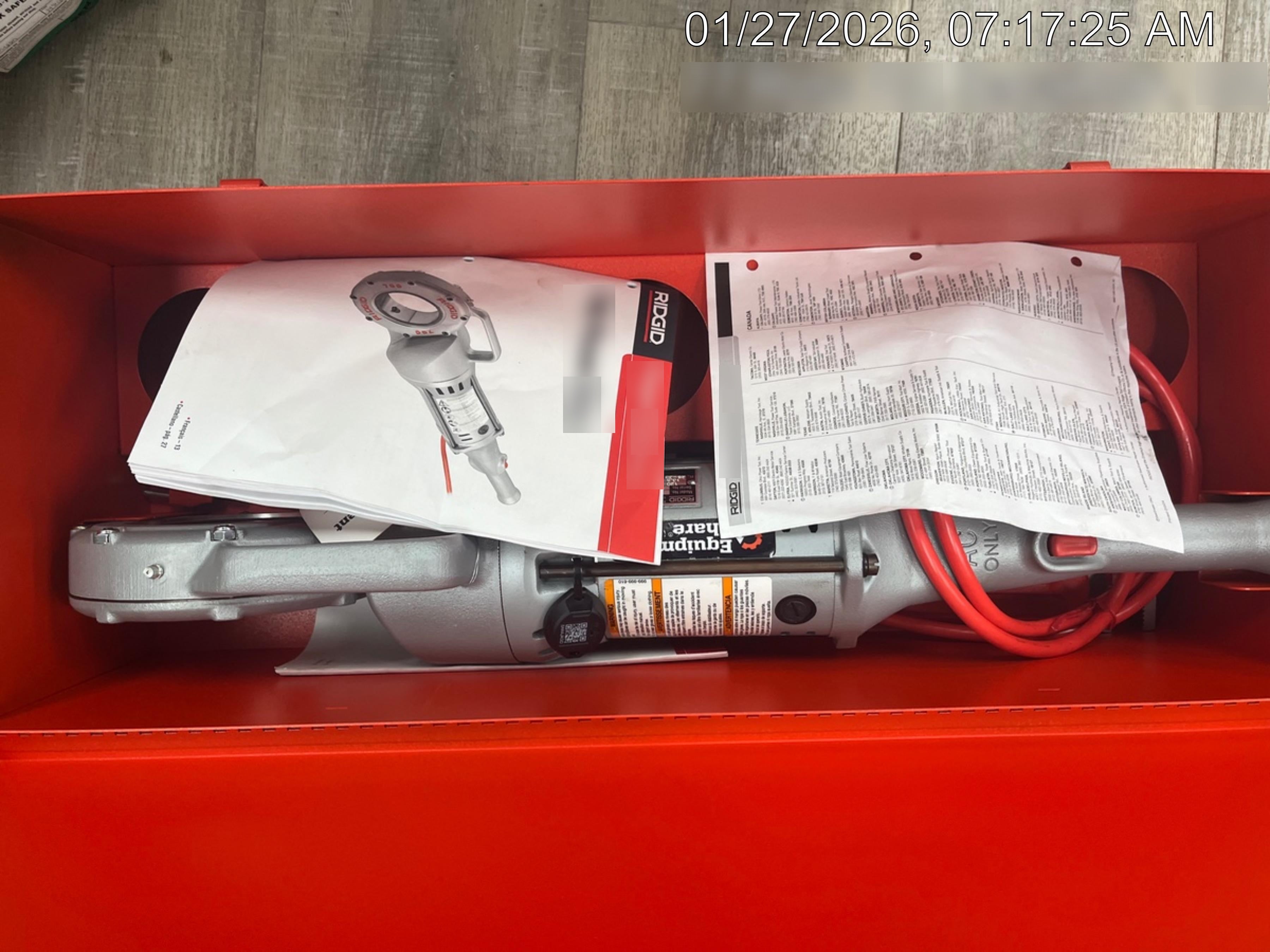 2024 RIDGID 700