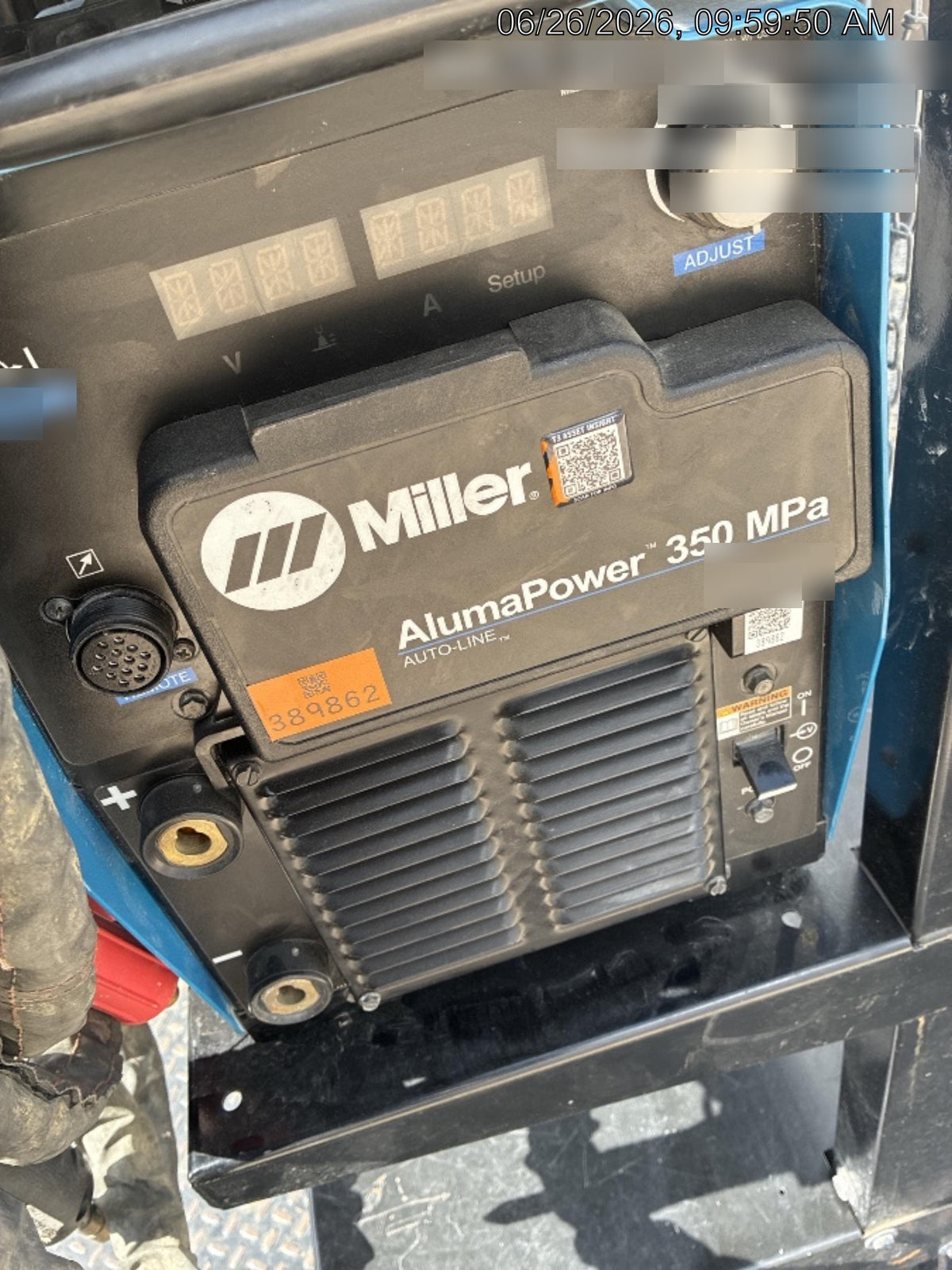 2023 MILLER ELECTRIC AlumaPower 350 MPA