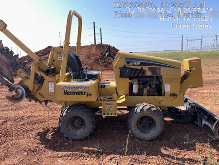 2019 VERMEER RTX450