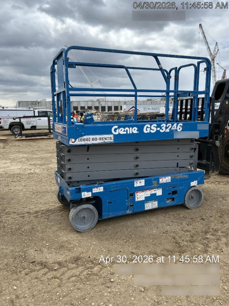 2018 Genie GS-3246 Genie GS-3246 w/Folding rails, Full height swing gate