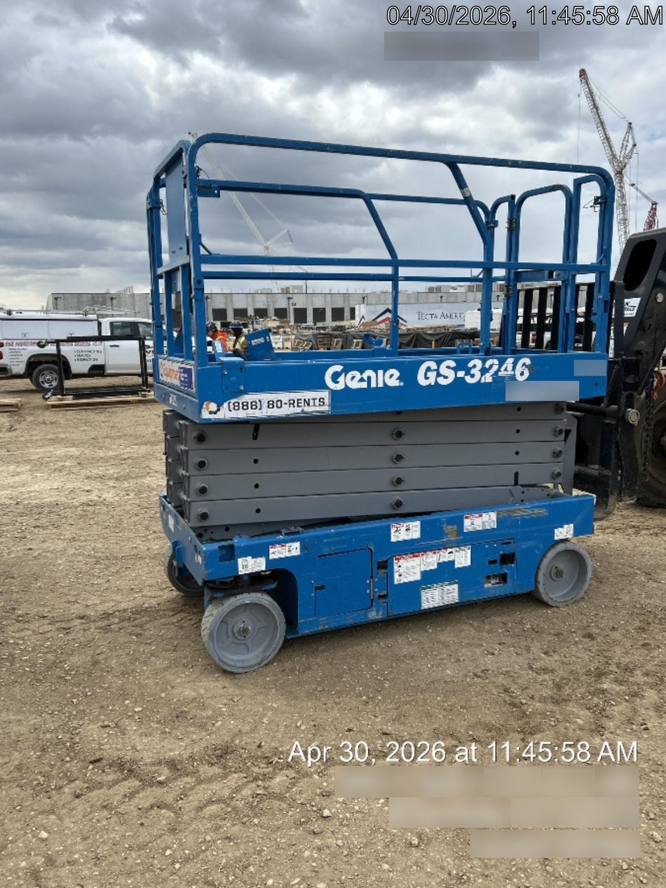 2018 Genie GS-3246 Genie GS-3246 w/Folding rails, Full height swing gate