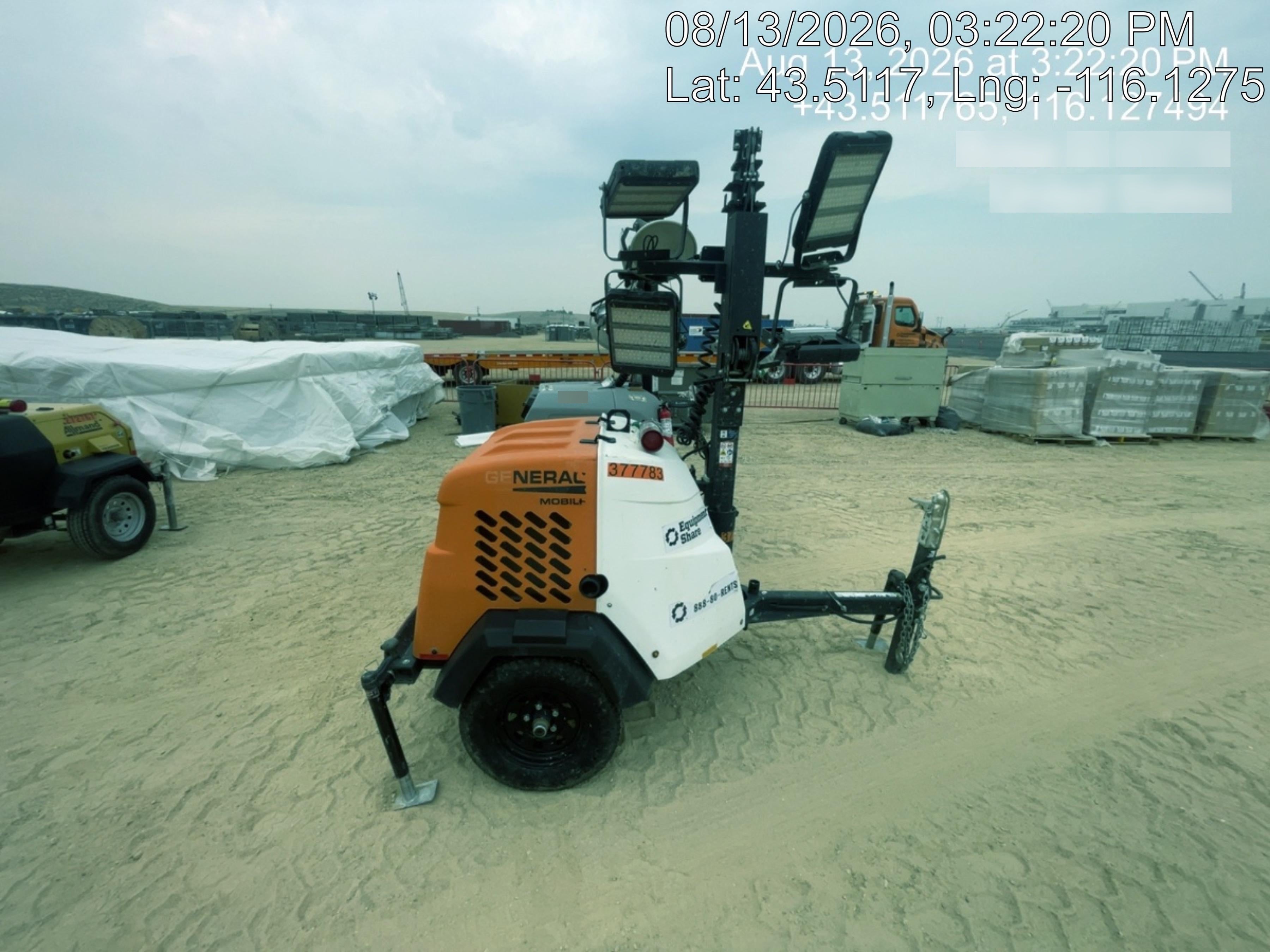 2023 Generac MLT2 Diesel, Flex Switch 120V Input, Powerzone Controller, 
(4) 320W LED Lights, 4kW Generator, 39.9 Gal Fuel Tank, 2" Ball, T3