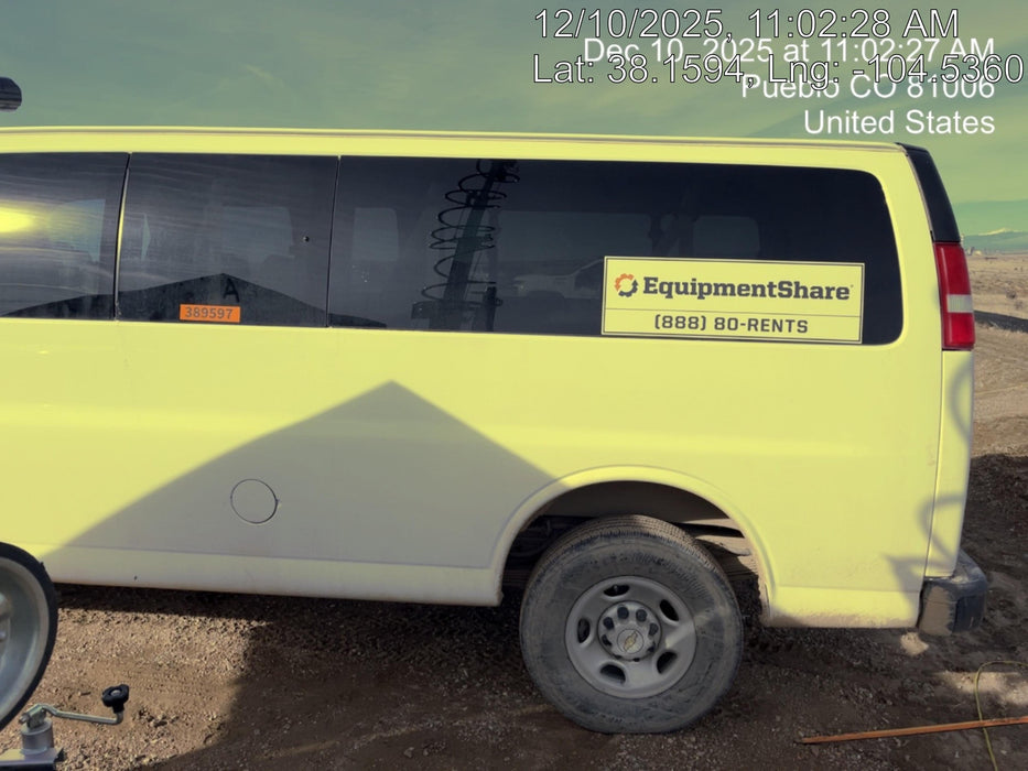 2023 CHEVROLET Express Van - Rental