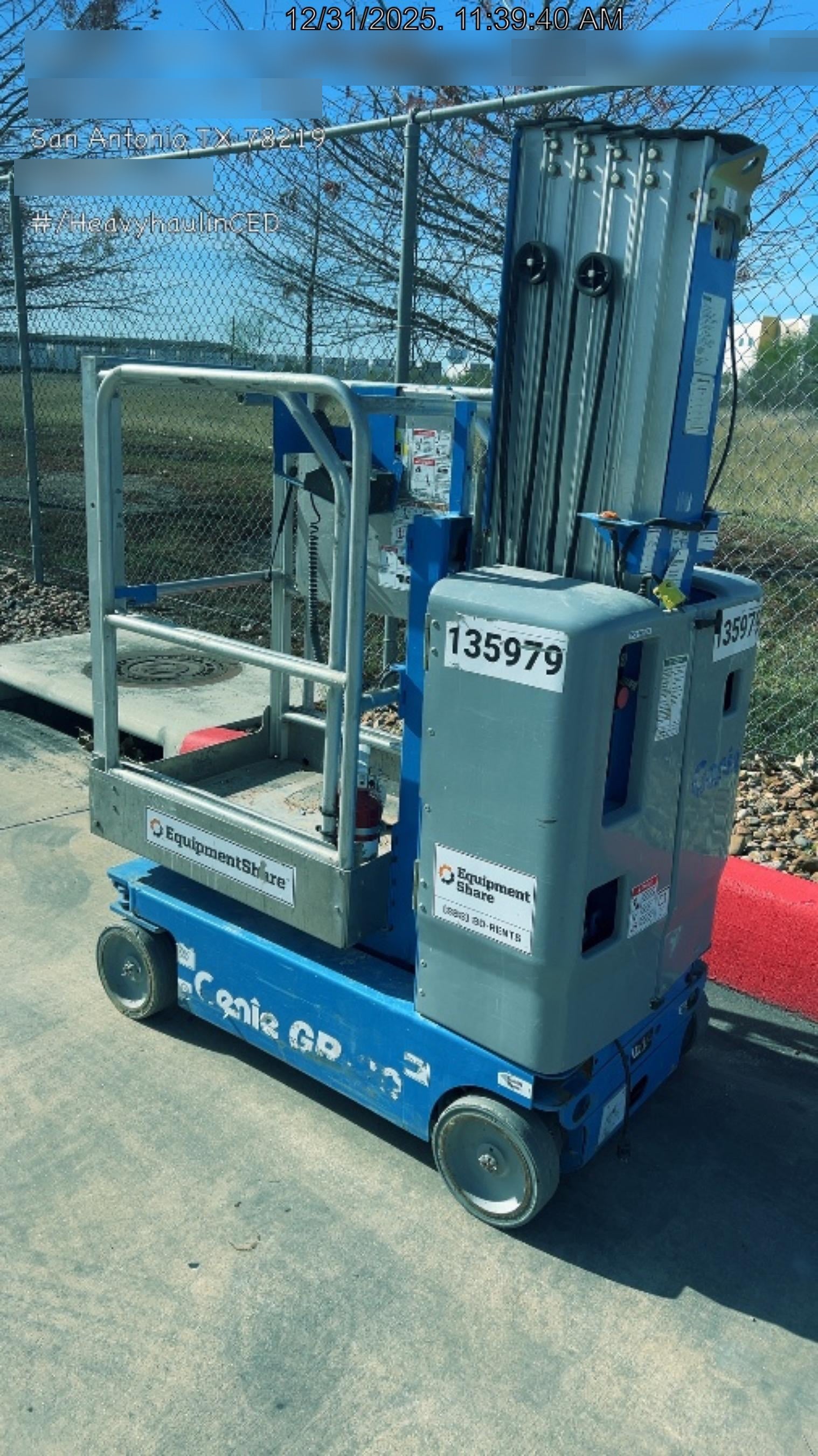 2021 GENIE GR-20