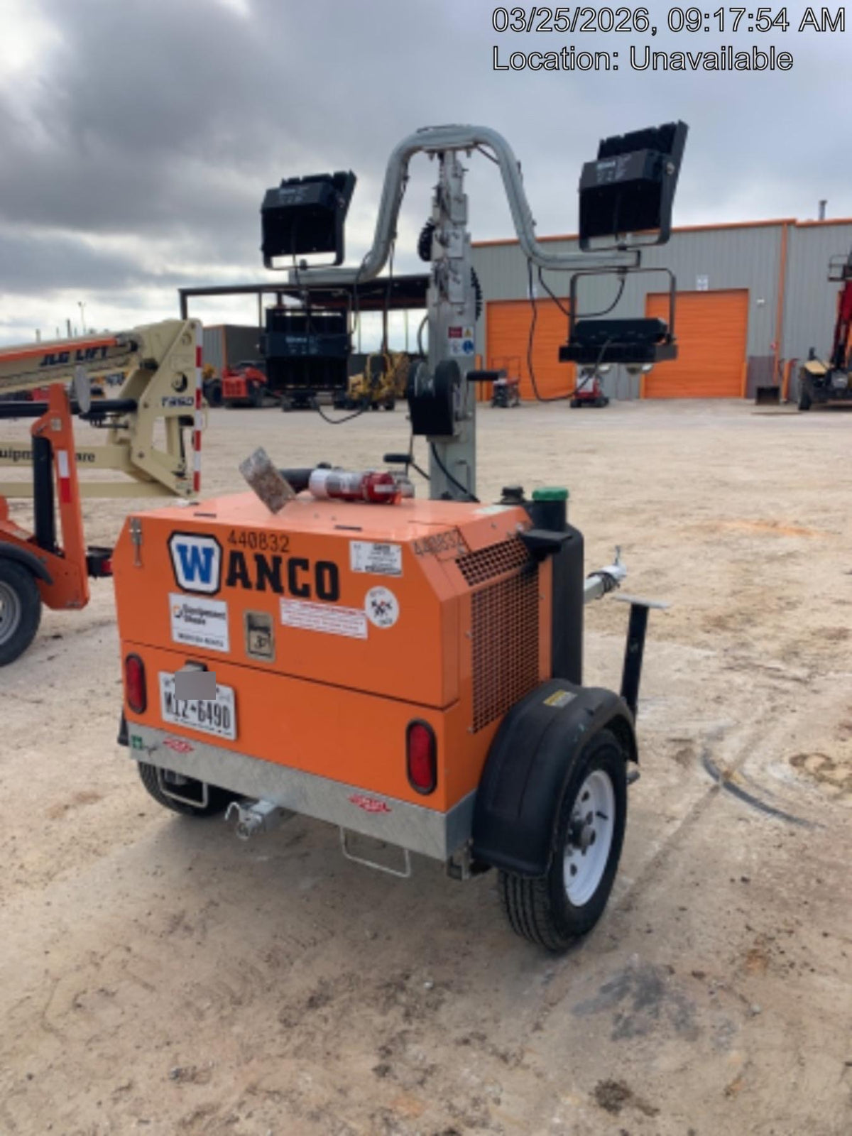 2024 Wanco WLTT-4MM4K Diesel, Deep Sea Controller, Shore Power Plug, Auto Start, (4) 350W LED Floodlights, 4kW Generator, 60 Gal Fuel Tank, 2" Ball, T3