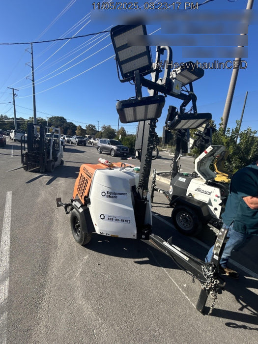 2024 Generac MLT2 Diesel, Flex Switch 120V Input, Powerzone Controller, 
(4) 320W LED Lights, 4kW Generator, 39.9 Gal Fuel Tank, 2" Ball, T3