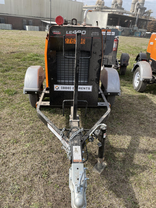 2022 Lincoln Electric LE400 Kubota V1505, Trlr, Cable Rack, Light Kit, ES Decals, T3