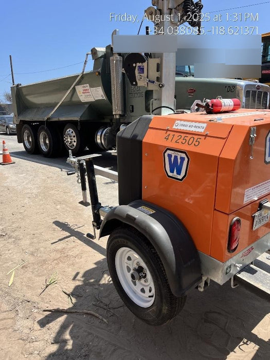 2024 Wanco WLTT-4MM4K Diesel, Deep Sea Controller, Shore Power Plug, Auto Start, (4) 350W LED Floodlights, 4kW Generator, 60 Gal Fuel Tank, 2" Ball, T3