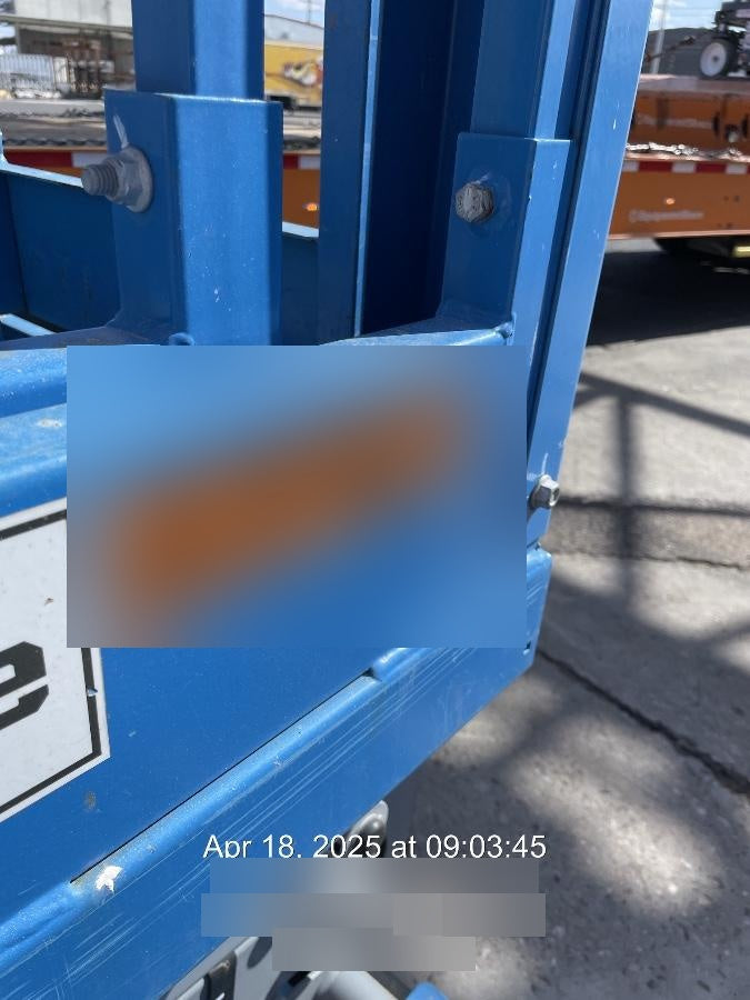 2019 Genie GS-1930 Half Height Swing Gate, 800W Inverter