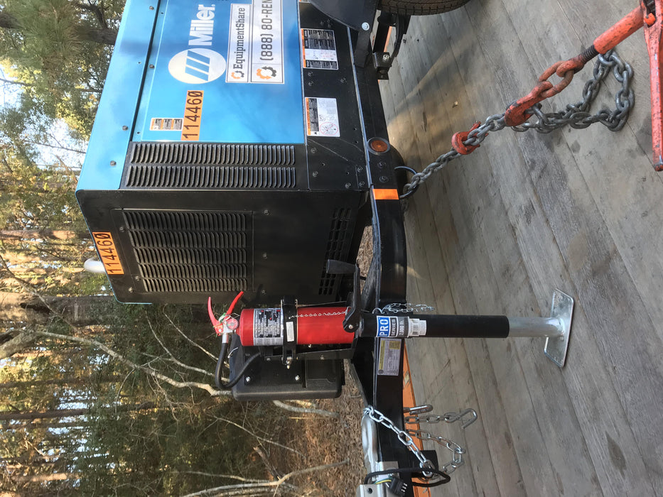 2020 Miller Electric BIG BLUE 400 Trailer Mounted Welder