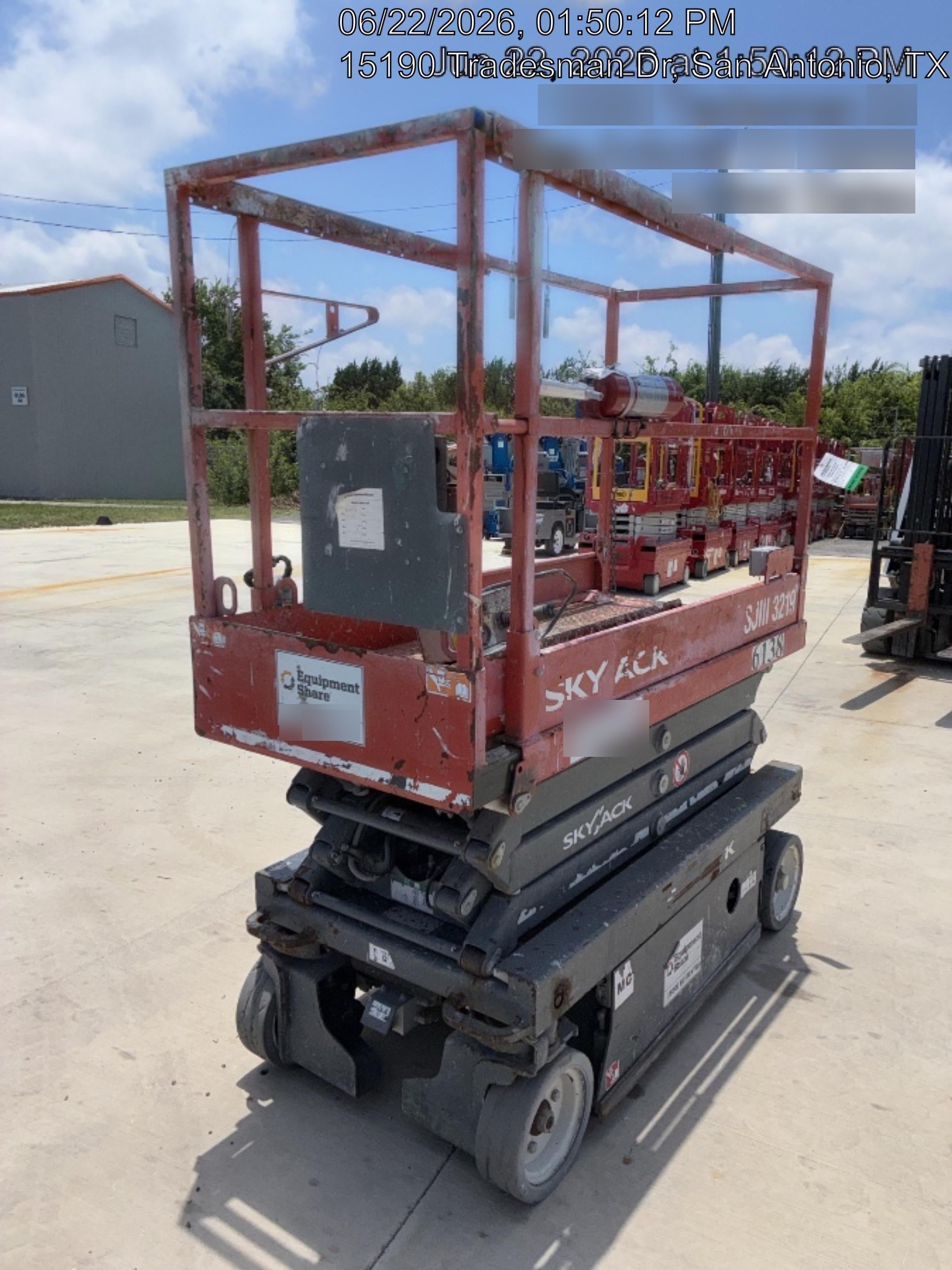 2017 Skyjack SJIII-3219 Skyjack SJ3219, Trojan Battery Set, Extended Warranty 5yr/5k hr