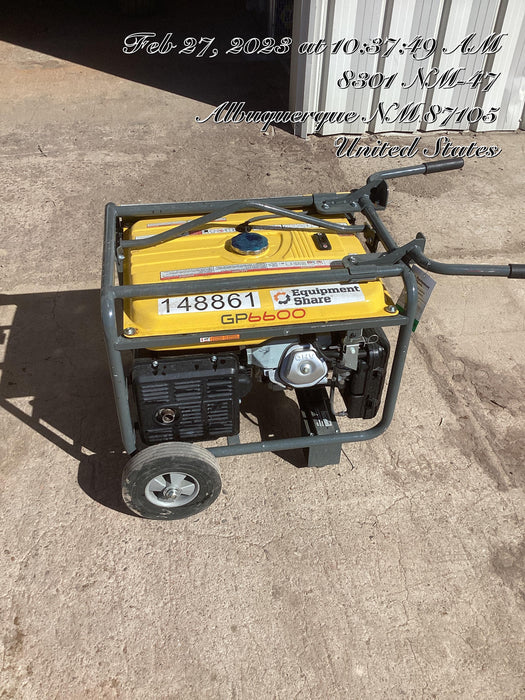 2021 WACKER NEUSON GP6600A