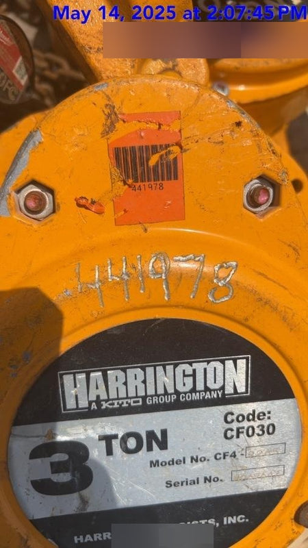 2024 HARRINGTON CF030-20