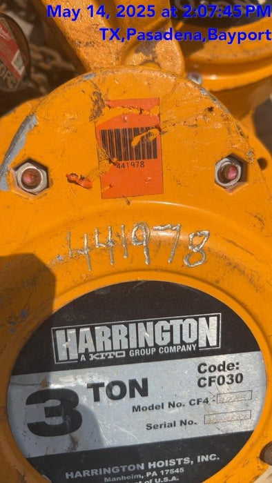 2024 HARRINGTON CF030-20