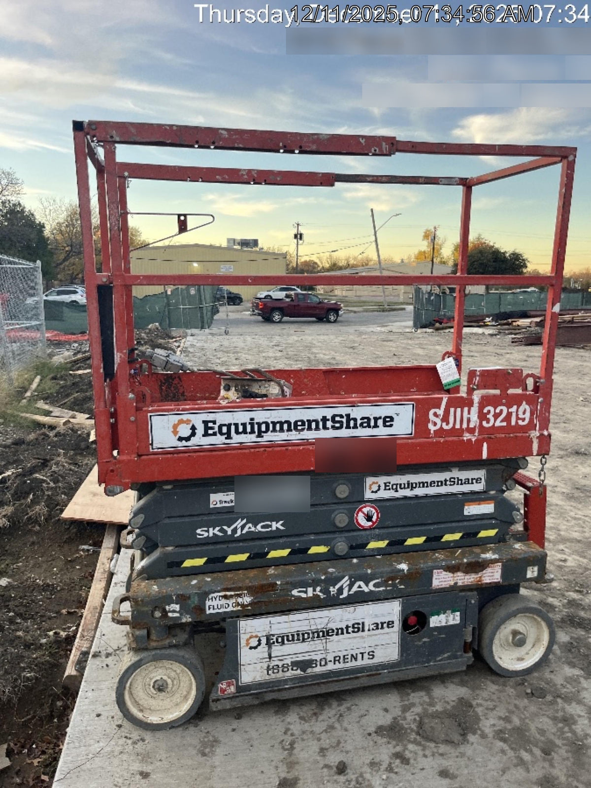 2019 Skyjack SJIII-3219 Standard w/Trojan Batteries
