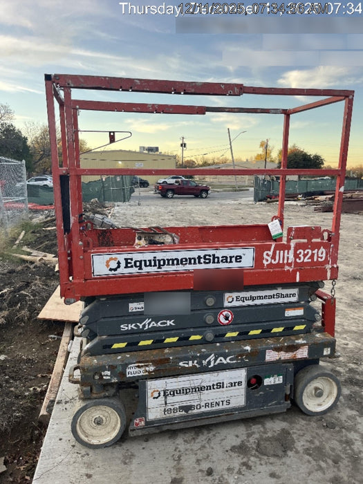 2019 Skyjack SJIII-3219 Standard w/Trojan Batteries