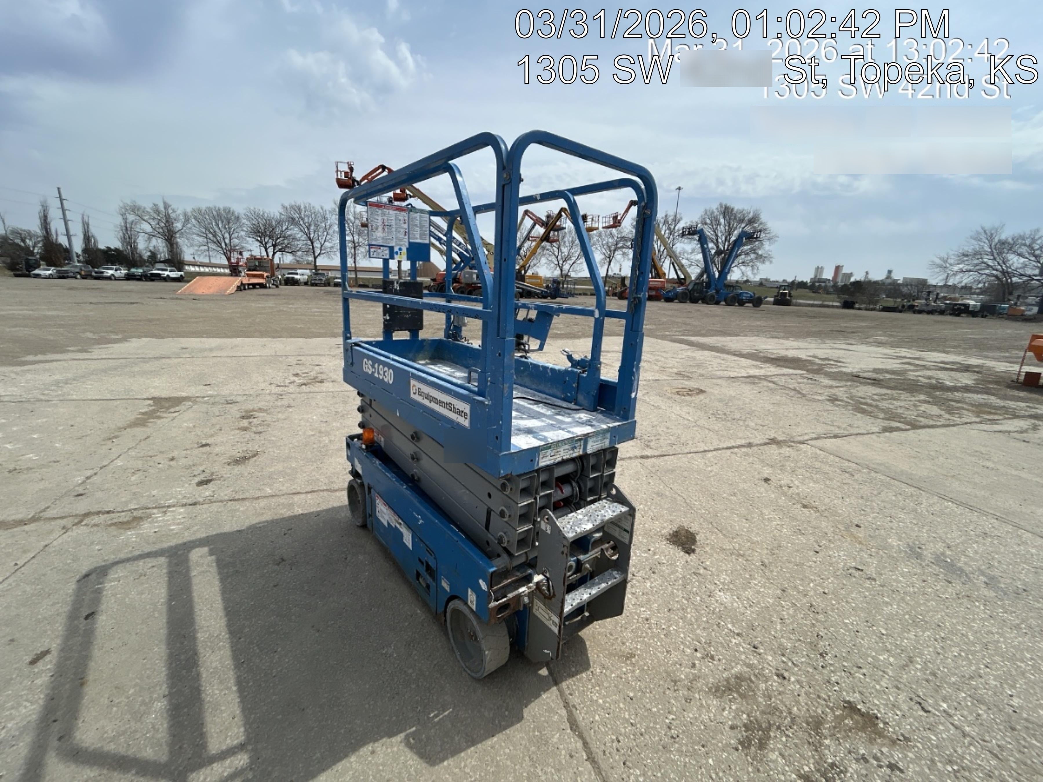 2019 Genie GS-1930 Genie GS-1930 Standard Options, EE Rated