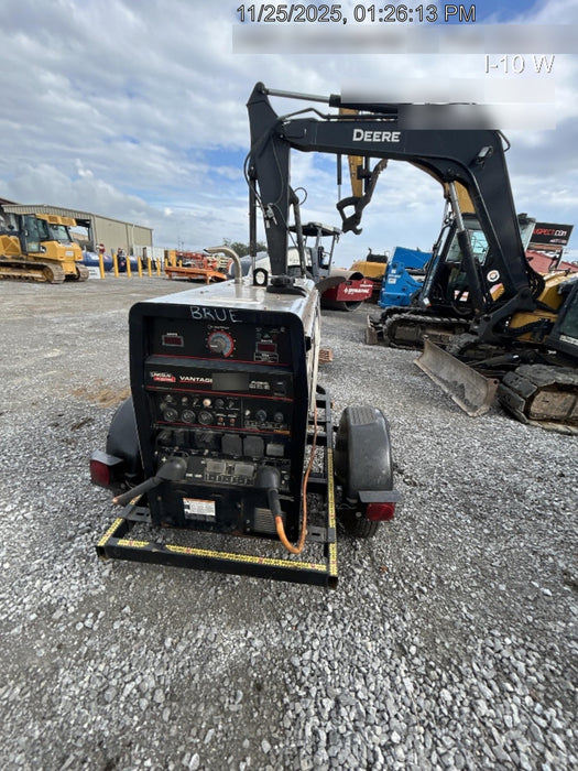 2020 Lincoln Electric Vantage 322 Welder Ready-Pak 3, w/ GPS & Decals (includes trailer, cable rack, fender light kit)