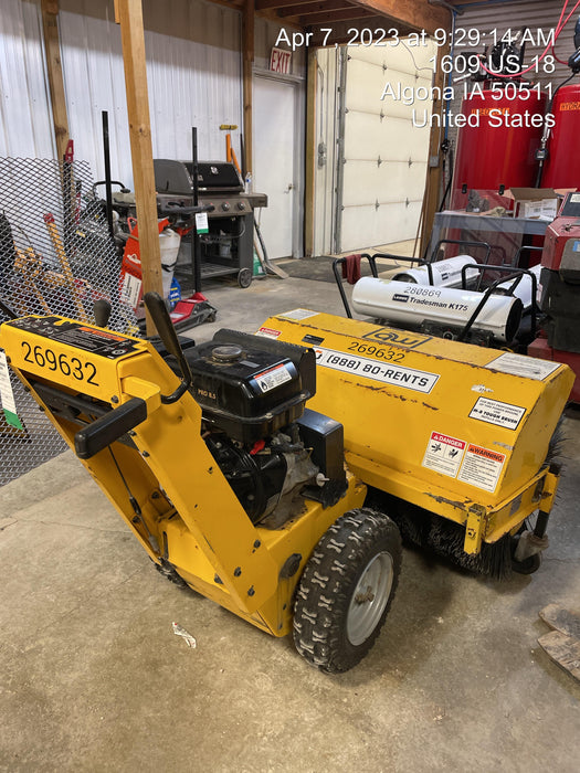 2004 M-B COMPANIES 36" Walk Behind Power Broom