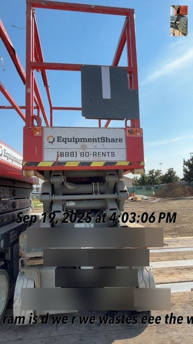 2019 Skyjack SJIII-3219 Standard w/Trojan Batteries