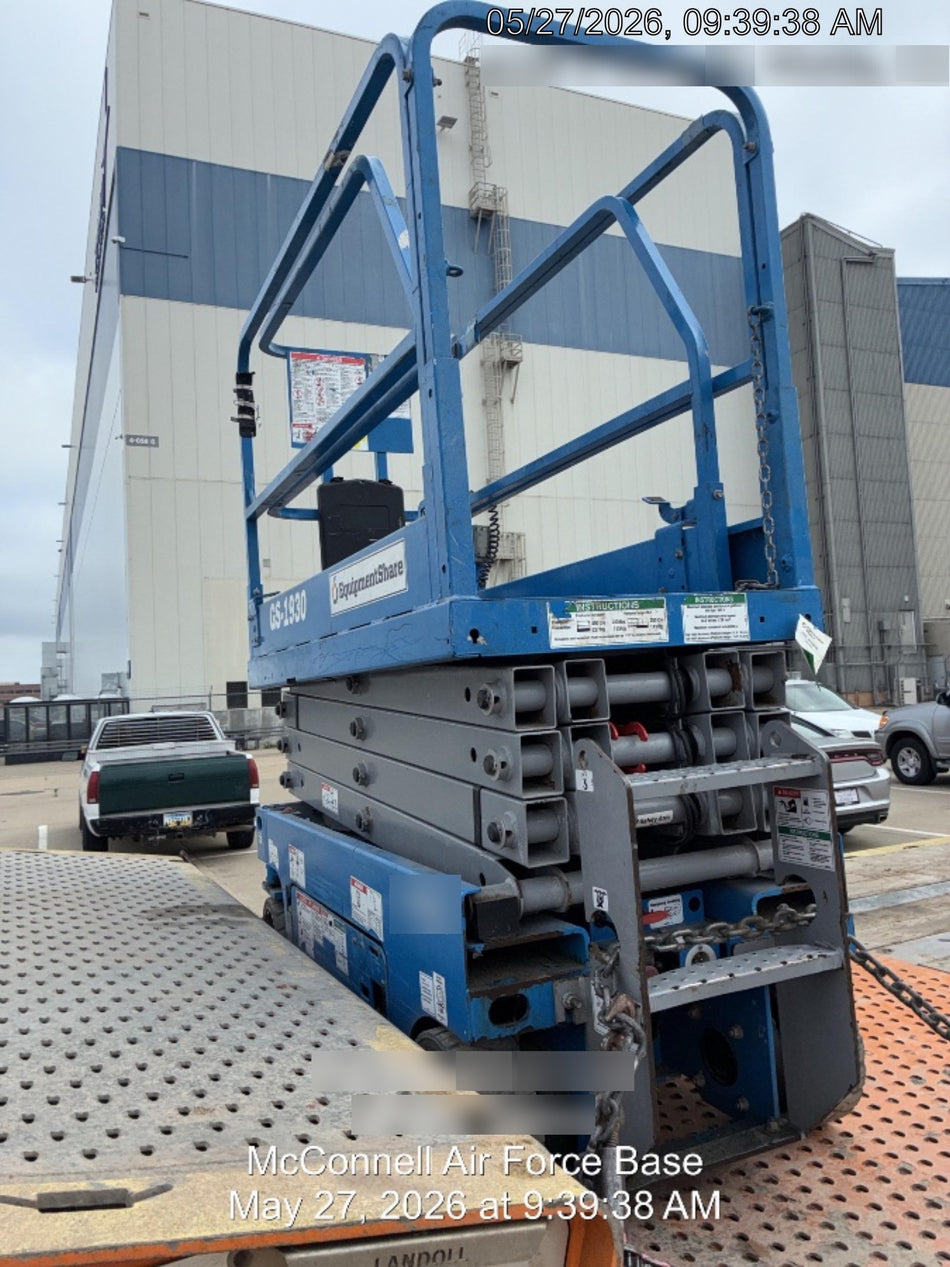 2020 Genie GS-1930 Fixed rails with chain entry gate - Pre A92.20