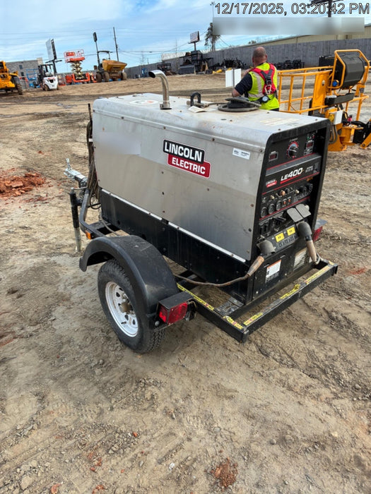 2024 Lincoln Electric LE400 Kubota V1505, Trlr, Cable Rack, Light Kit, ES Decals, T3