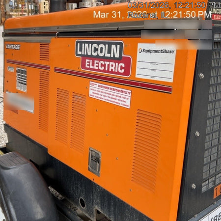 2021 Lincoln Electric Vantage 549X Ready Pak 3, ORANGE (includes trailer, cable rack, fender light kit)