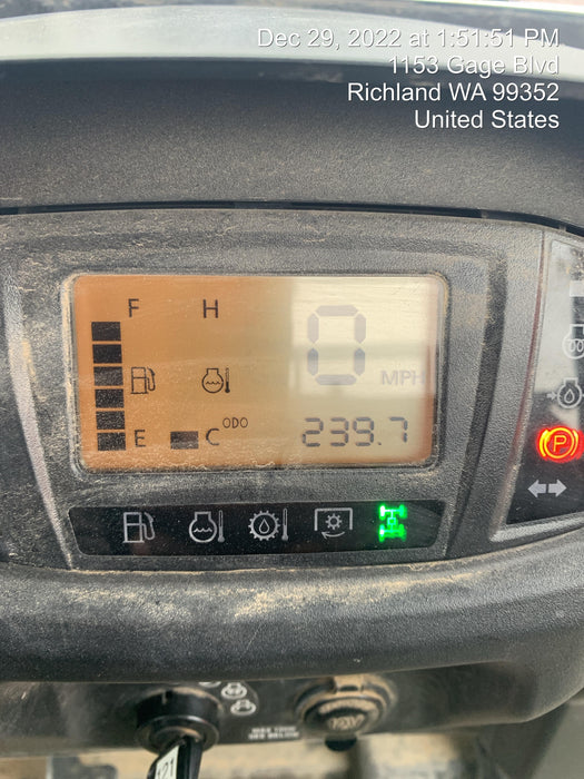 2022 Kubota RTV-X1140W-H Plastic Canopy, Windshield Acrylic Clear, LED Strobe Light, Wire Harness Kit, Back up Alarm