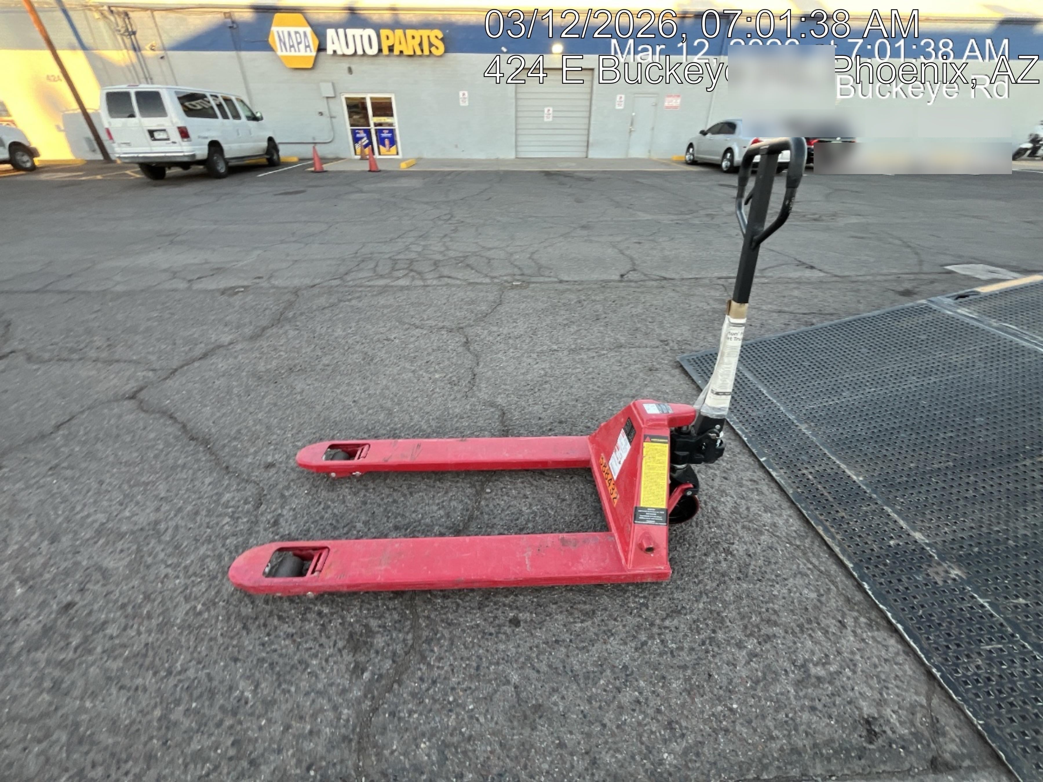 2025 GRAINGER PALLET JACK, 5500 LBS., GRAINGER